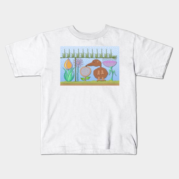 Stop And Smell The Flowers Kids T-Shirt by becky-titus